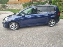 VW Touran Comfortline TSI OPF 7-Sitzer in Atlantic Blue Metallic