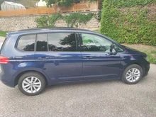 VW Touran Comfortline TSI OPF 7-Sitzer in Atlantic Blue Metallic