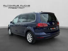 VW Sharan Business+ TDI SCR DSG 7-Sitzer in Atlantic Blue Metallic