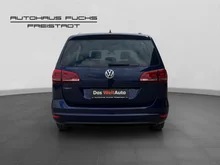 VW Sharan Business+ TDI SCR DSG 7-Sitzer in Atlantic Blue Metallic