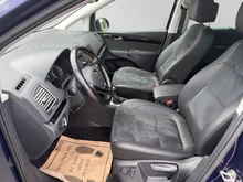 VW Sharan Business+ TDI SCR DSG 7-Sitzer in Atlantic Blue Metallic