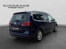 VW Sharan Business+ TDI SCR DSG 7-Sitzer in Atlantic Blue Metallic