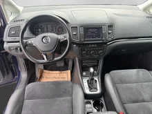 VW Sharan Business+ TDI SCR DSG 7-Sitzer in Atlantic Blue Metallic
