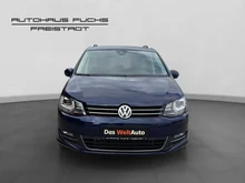 VW Sharan Business+ TDI SCR DSG 7-Sitzer in Atlantic Blue Metallic