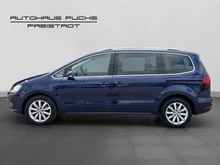 VW Sharan Business+ TDI SCR DSG 7-Sitzer in Atlantic Blue Metallic