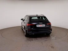 Audi A3 Sportback 35 TDI S line exterieur in MYTHOSSCHWARZ METALLIC