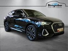 Audi Q3 Sportback 35 TDI quattro S line ext. in Mythosschwarz Metallic