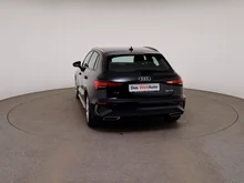 Audi A3 Sportback 35 TDI S line exterieur in MYTHOSSCHWARZ METALLIC