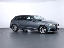 Audi A3 Sportback 30 TFSI Design in monsungrau metallic