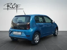 VW up! in costa azul metallic