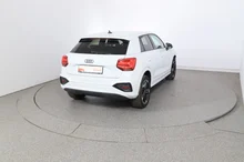 Audi Q2 30 TDI admired in gletscherweiß metallic