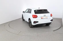 Audi Q2 30 TDI admired in gletscherweiß metallic