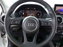 Audi Q2 30 TDI admired in gletscherweiß metallic