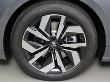 Škoda Enyaq Coupé Sportline 85 in Graphit-Grau Metallic