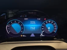 VW Golf Rabbit 45 TSI in 0E Grenadillschwarz Metallic