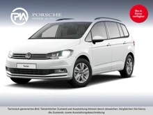VW Touran Life TDI in Pure White