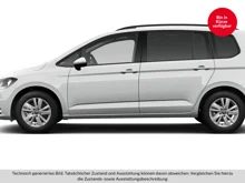 VW Touran Life TDI in Pure White