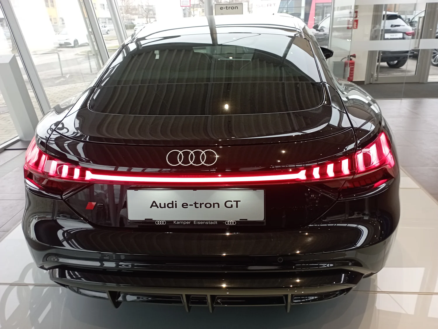 Bild eines Audi S e-tron GT