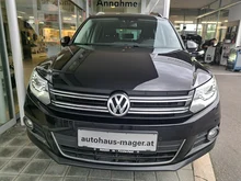 VW Tiguan Sport & Style TDI BMT in deepblack perleffekt