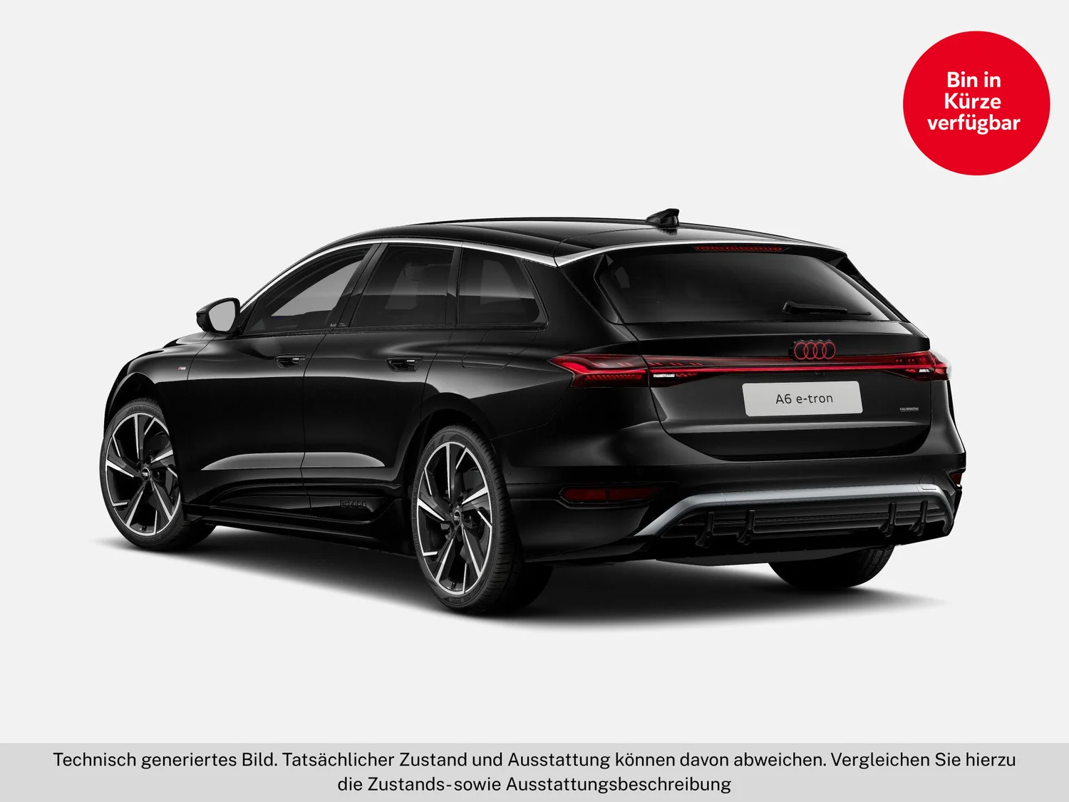 Bild eines Audi A6 Avant e-tron quattro
