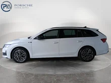 Škoda Octavia Combi Sportline TDI DSG in Moon-Weiß Metallic