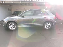 Audi Q3 40 TDI quattro S line exterieur in Daytonagrau perleffekt