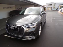 Audi Q3 40 TDI quattro S line exterieur in Daytonagrau perleffekt