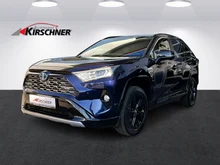 Toyota RAV4 2,5 Hybrid Style AWD in Kobaltblau / Schwarz Metallic