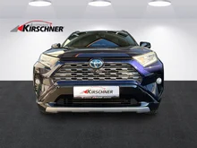 Toyota RAV4 2,5 Hybrid Style AWD in Kobaltblau / Schwarz Metallic