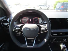 Škoda Fabia 130 in Moon-Weiß Metallic