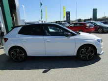 Škoda Fabia 130 in Moon-Weiß Metallic