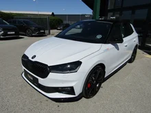 Škoda Fabia 130 in Moon-Weiß Metallic