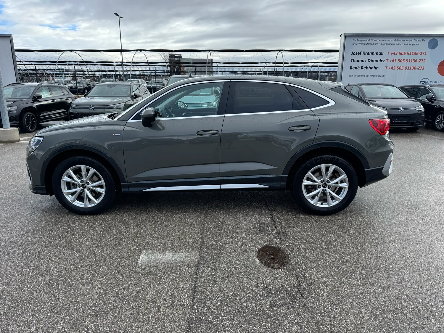 Bild eines Q3 Sportback 35 TFSI admired
