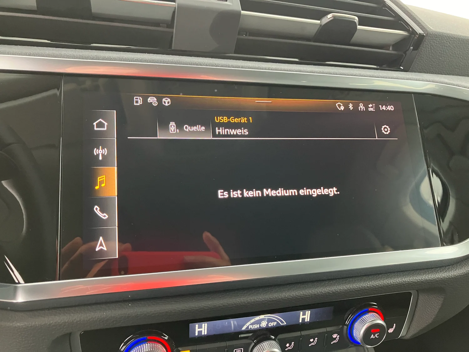 Bild eines Q3 Sportback 35 TFSI admired