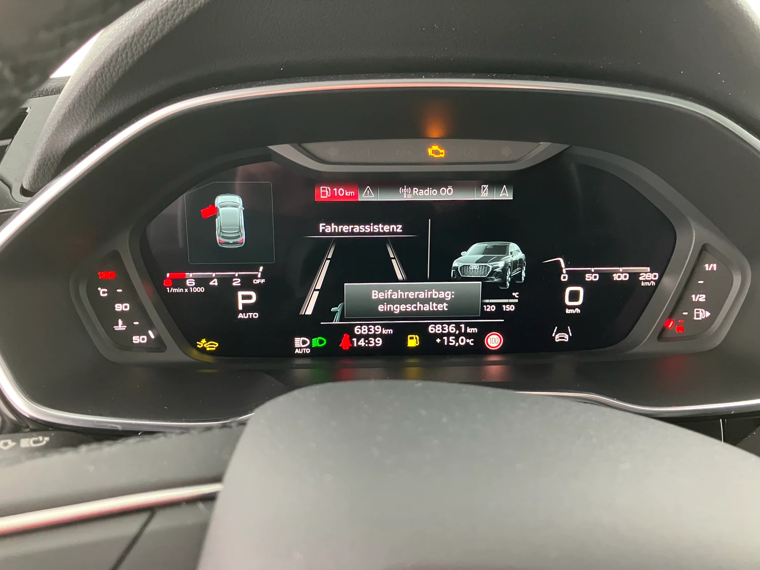 Bild eines Q3 Sportback 35 TFSI admired