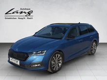 Škoda Octavia Combi Premium TDI DSG in Titan-Blau Metallic