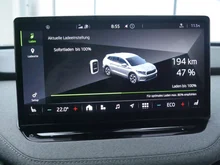 Škoda Enyaq 80 in 5X Graphite-Grau Metallic