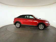 VW T-Roc Cabriolet Style TSI in Kings Red Metallic