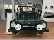 VW Jagdwagen in Grün