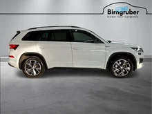 Škoda Kodiaq 4x4 SPORTLINE TDI DSG in Moon-Weiß Metallic