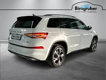Škoda Kodiaq 4x4 SPORTLINE TDI DSG in Moon-Weiß Metallic