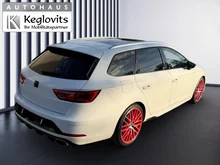 SEAT Leon Kombi Cupra 300 TSI DSG 4Drive in Nevada-Weiß Metallic