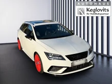 SEAT Leon Kombi Cupra 300 TSI DSG 4Drive in Nevada-Weiß Metallic