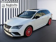 SEAT Leon Kombi Cupra 300 TSI DSG 4Drive in Nevada-Weiß Metallic
