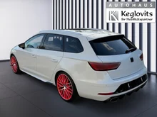 SEAT Leon Kombi Cupra 300 TSI DSG 4Drive in Nevada-Weiß Metallic