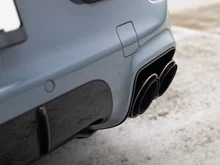 Porsche Cayenne E-Hybrid Coupé in arktikgrau