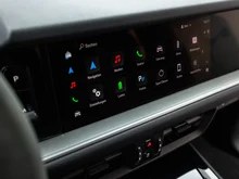 Porsche Cayenne E-Hybrid Coupé in arktikgrau