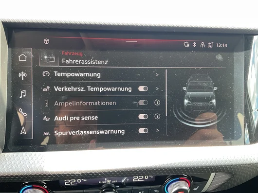 Bild eines Audi A1 Sportback 25 TFSI intense