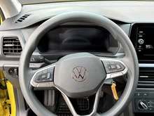 VW T-Cross 4Me TSI in Grape Yellow