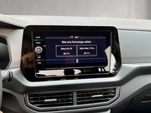 VW T-Cross 4Me TSI in Grape Yellow